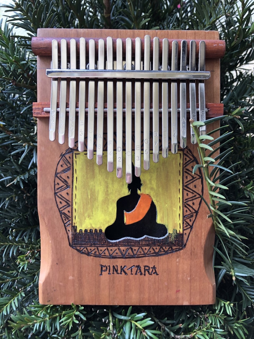 Kalimba - Kalimba 17 - Hangszer Buddha Egyedi kézzel készített Kalimbáink, édesapám keze munkáját dicsérik. Egzoti 