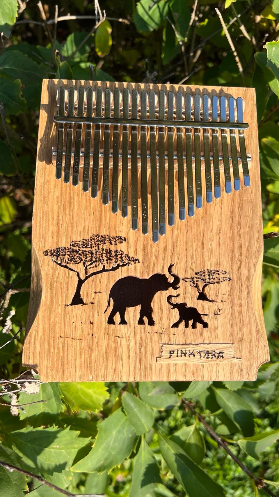 Kalimba - Kalimba 21 - Hangszer Elefántok Egyedi k&eacute;zzel k&eacute;sz&iacute;tett Kalimb&aacute;ink, &eacute;des 